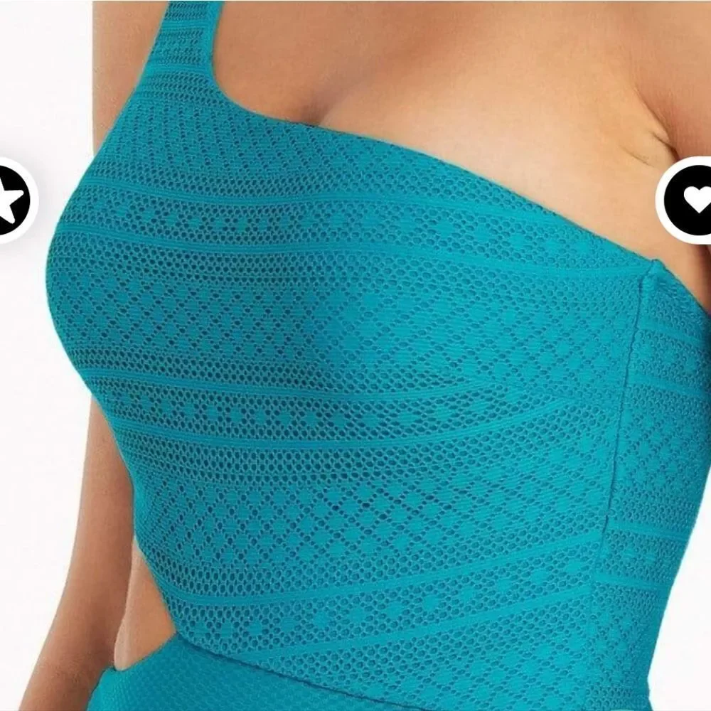 Sea Level Australia Amazing Lace Women's One Shoulder One Piece Swimsuit…